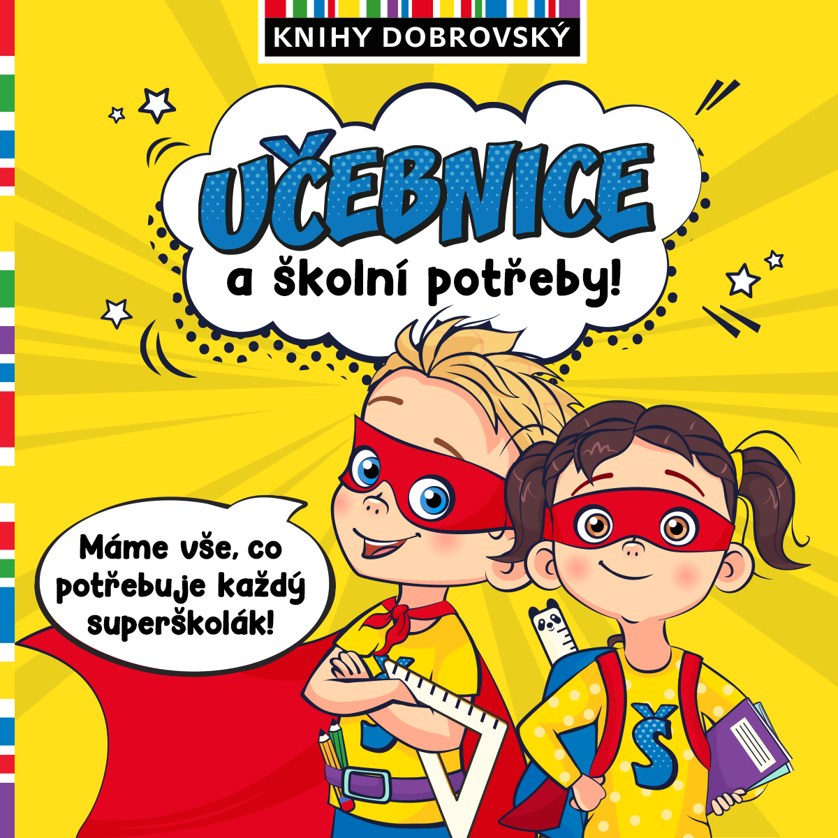 Učebnice a školní potřeby