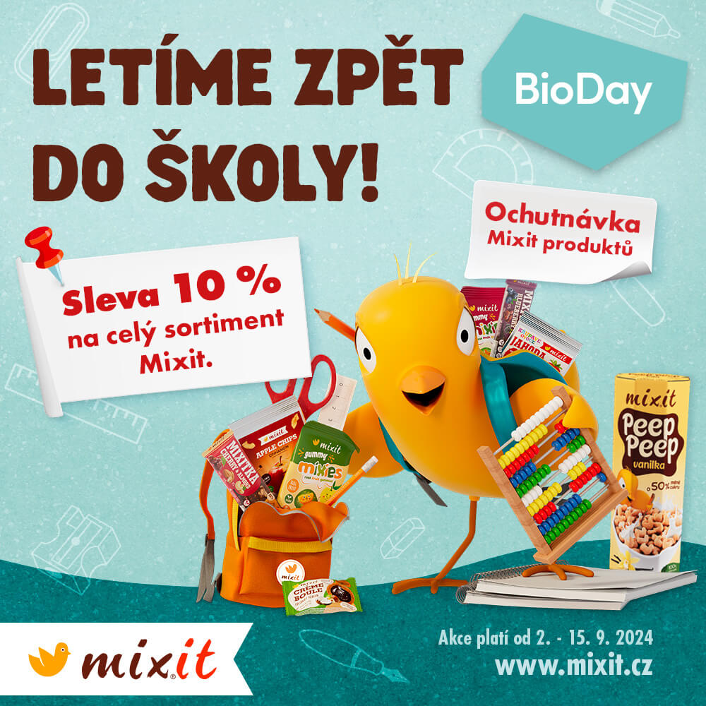 LETÍME ZPĚT DO ŠKOLY S MIXIT!