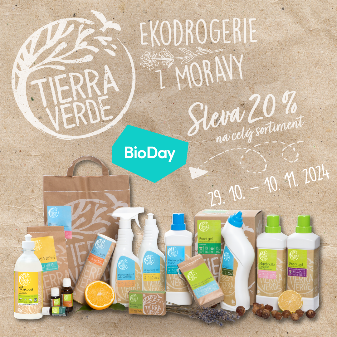 TÝDNY TIERRA VERDE V BIODAY SE SLEVOU 20%!