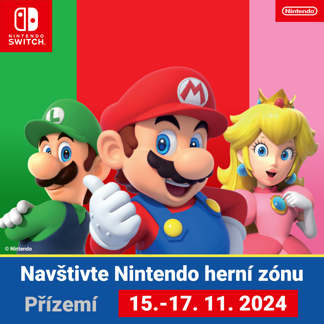 Navštivte Nintendo herní zónu