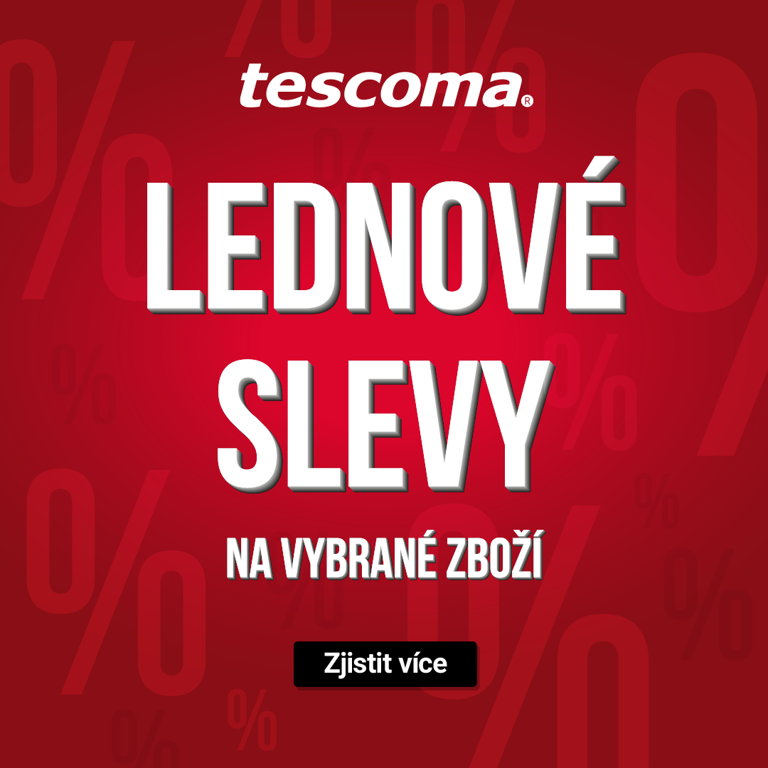 Lednové slevy s Tescoma